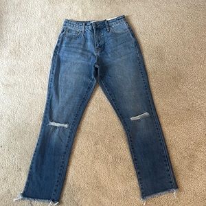 The Pants Store high rise blue jeans